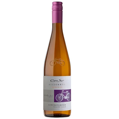 CONO SUR BICICLETA GEWURZTRAMINER RESERVA BOT. 750cc.