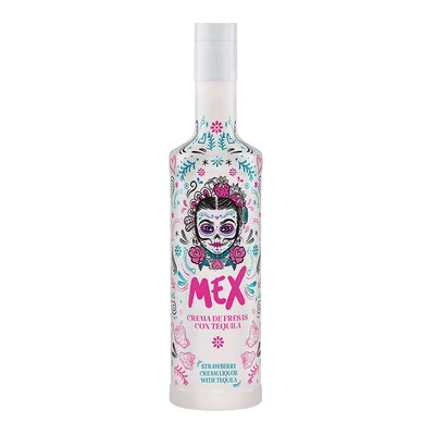 Crema de Fresa con Tequila Mex 700cc