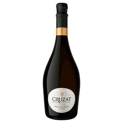 Espumante Argentino Cruzat Finca La Dama Extra Brut Método Tradicional 750cc