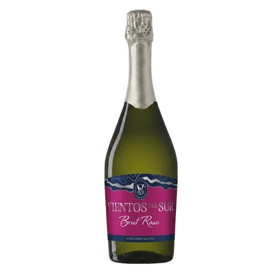 Espumante brut rosé Vientos del Sur botella 750ml