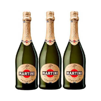 Espumante Martini Prosecco Botella 750cc X3
