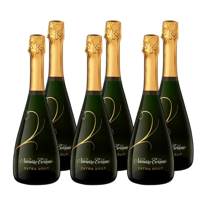 Espumante Navarro Correas Extra Brut 750cc x6 ($8.990 c/u)