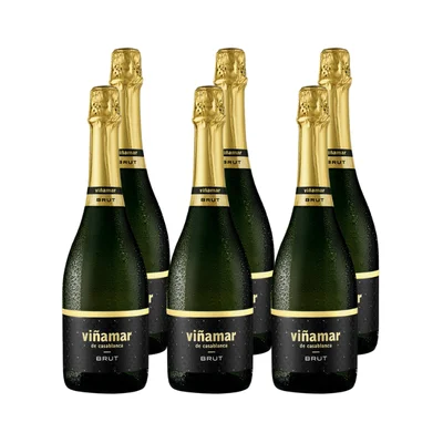 Espumante Viñamar Brut 750cc x6 ($4.190 c/u)