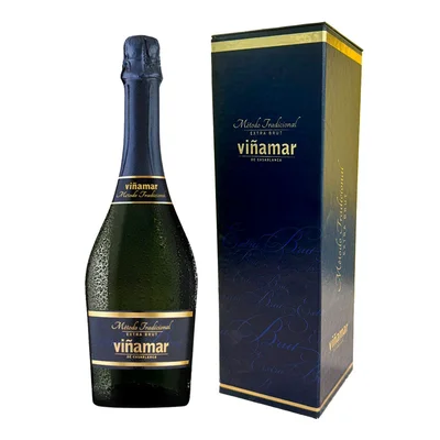 Espumante Viñamar Extra Brut Método Tradicional 12.5º 750cc