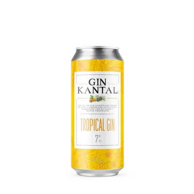 Gin Kantal Tropical Lata 470cc (12 Unidades)