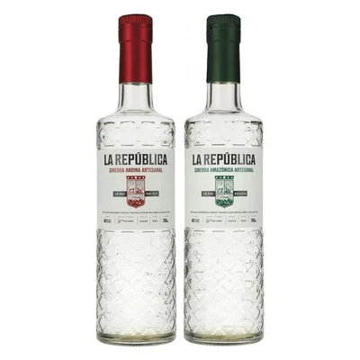 Gin La Republica Andina 42° 700cc + Gin La Republica Amazonica 42° 700cc