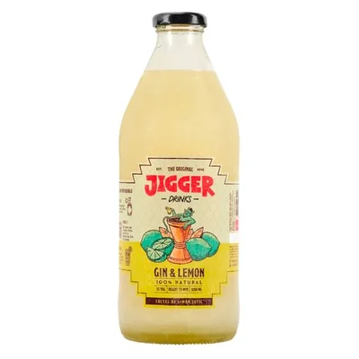 Gin & Lemon Jigger 1L 15° alc