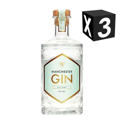 Gin X3 – Manchester Wild Spirit 750ml
