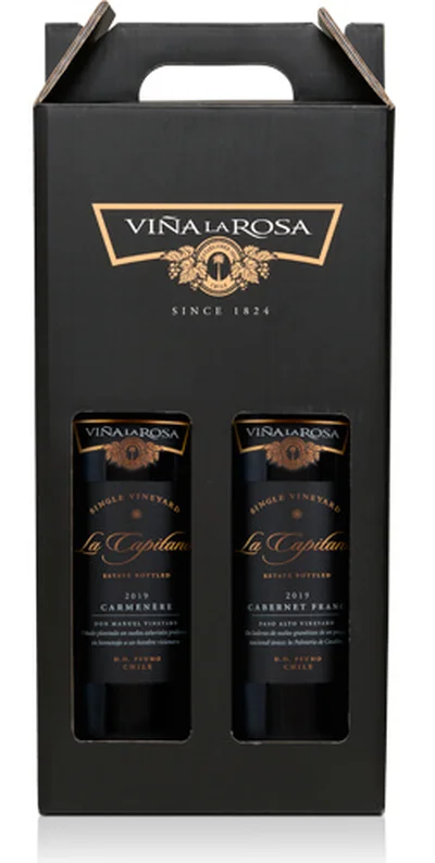 La Rosa Pack La Capitana S. V. 1 Carmenere + 1 Cab. Franc C/e