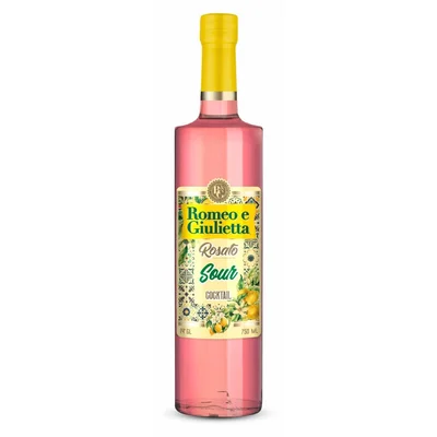 Licor Cóctel Spritz Romeo e Giuletta Rosato Sour 750cc