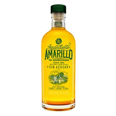 Licor De Anís Amarillo De Manizales Sin Azucar 750cc 24°alc.