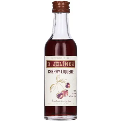 Licor de Cereza (Cherry) R. Jelinek 24° Miniatura 50cc