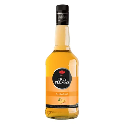 Licor de Durazno 24º Tres Plumas 700cc
