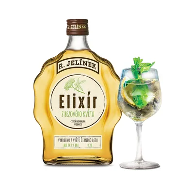Licor Elixir Flor de Sauco R. Jelinek 14,7° 700cc