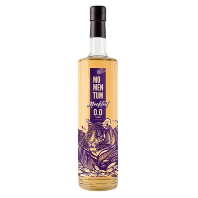 Licor Momentum Flor de Sauco Mocktail 0.0° 750cc