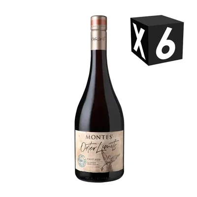 Montes Outer Limits Premium Pinot Noir (6 Vinos)