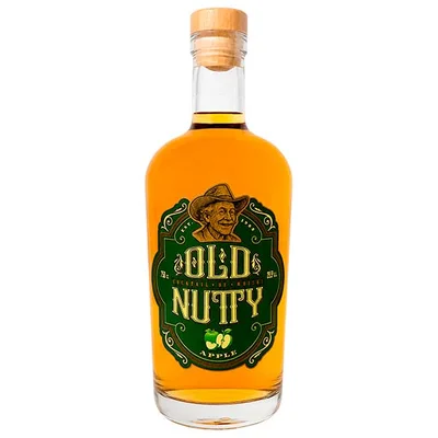 Old Nutty Apple 750 ml | Licor a Base de Whisky Sabor Manzana