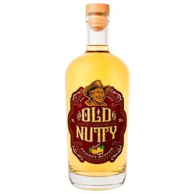 Old Nutty Peanut Butter 750 ml | Licor a Base de Whisky Sabor Mantequilla de Maní