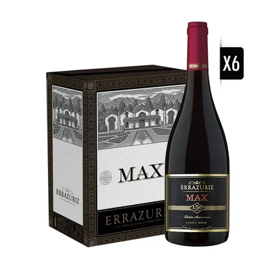 Pack 6x Vino Max Pinot Noir 750cc