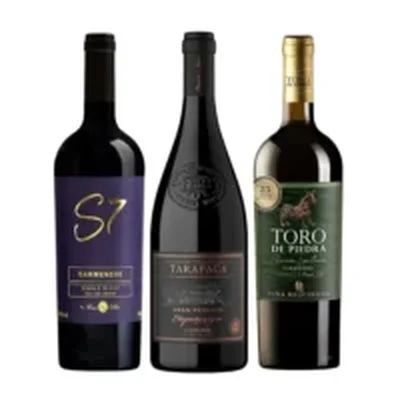 Pack Degustación Vinos Carmenere x3 – Selección 1
