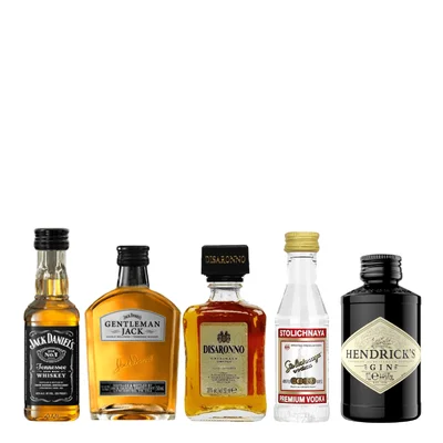 Pack Mini Bar Premium 50cc – Degustación De Licores Top