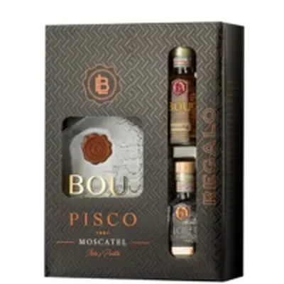 Pack Pisco Bou Legado Blanco + 2 Miniaturas