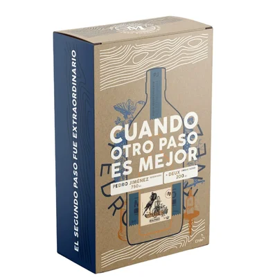 Pack Pisco Mal Paso Pedro Jimenez 750cc + Deux 200cc