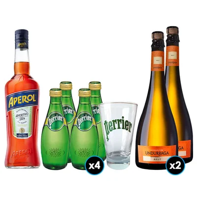 PACK SPRITZ-PERRIER N°2: ¡Todo Lo Necesario Para Preparar tu Spritz Perfecto!