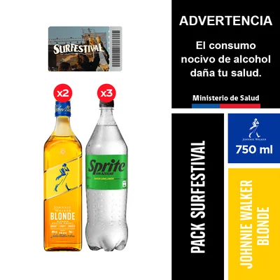 Pack Surfestival 2025 X Johnnie Walker Blonde