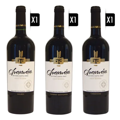 Pack Vino Tinto Colchagua Gran Reserva 750cc