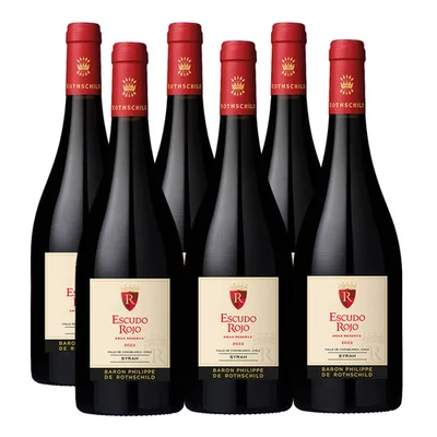 Pack X6 Escudo Rojo Gran Reserva Syrah 750 Ml
