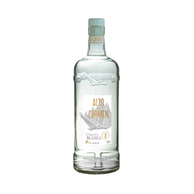 Pisco Alto del Carmen 40º Etiqueta Blanca 750cc