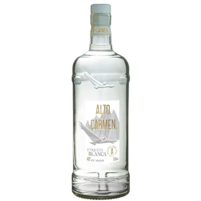 Pisco Alto del Carmen Etiqueta Blanca