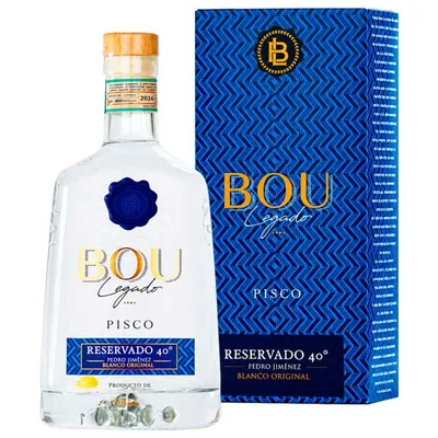 Pisco Bou Legado Pedro Ximénez Reservado 40° 750 ml