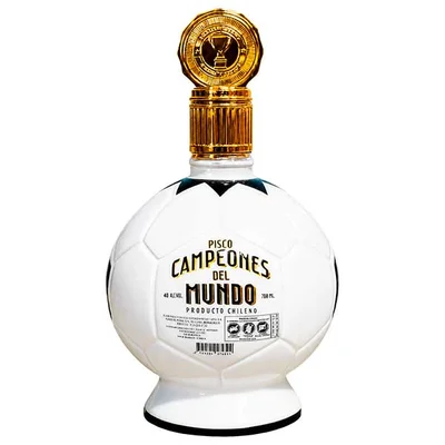 Pisco Campeones del Mundo 40° Transparente 700 ml – Doble Destilado