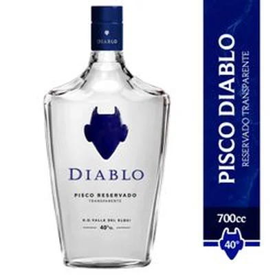 Pisco Diablo Transparente 40° 700 cc