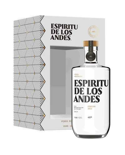 Pisco Espiritu de los Andes 750cc
