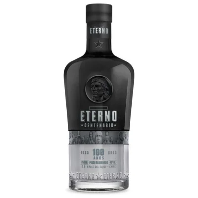 Pisco Eterno Centenario Transparente 750cc 40°alc.