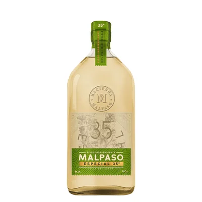 Pisco Mal Paso 35 Gr 750 Ml