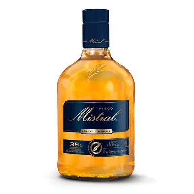 Pisco Mistral Añejado 1 Litro 35º alc.