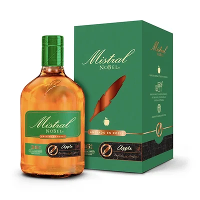 Pisco Mistral Nobel Apple 750cc
