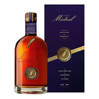 Pisco Mistral Selección de Barricas 40° 750cc