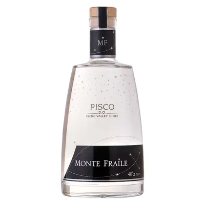 Pisco Monte Fraile Transparente 750cc 40º alc.