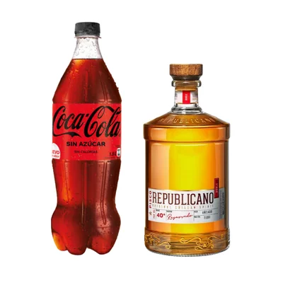 Pisco Republicano Reservado 40° (añejado) 700cc + Bebida 1,5L