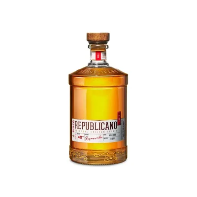 PISCO REPUBLICANO ROBLE AÑEJADO. 750CC. 40°
