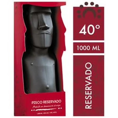 Pisco Reservado Moai 40° 1 L