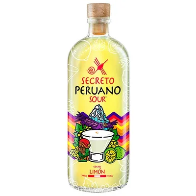 Pisco Secreto Peruano Sour 1 lt.