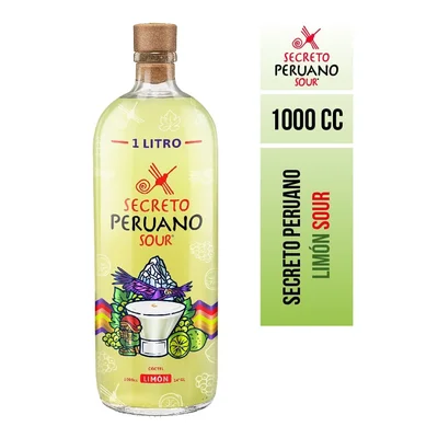 Pisco sour limón Secreto Peruano 1 L