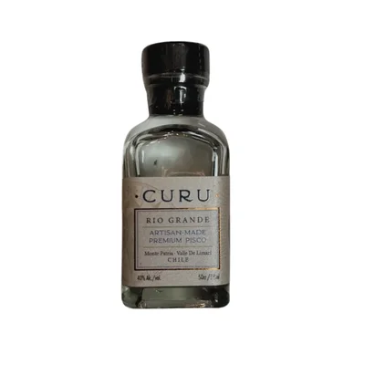 Pisco Ultra Premium Curu 40º Miniatura 50cc