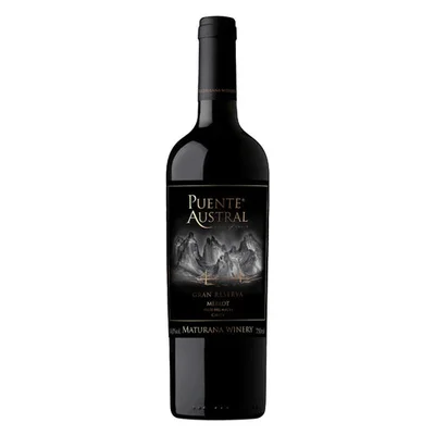 Puente Austral Gran Reserva Merlot 750 Ml